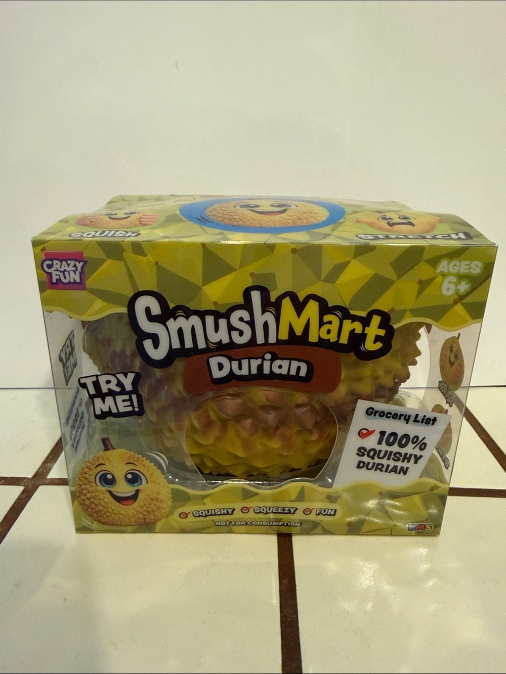 Durian Squishy Toy - Yellow